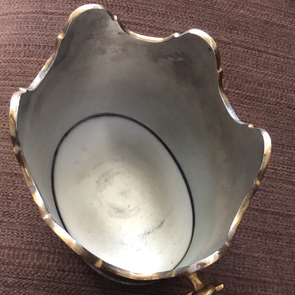 Vintage Solid Brass Wine Ice Bucket - Picture 15 of 15
